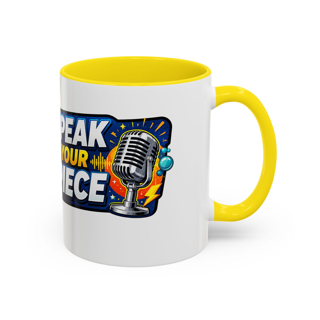 Toilet Talk — Speak Your Piece Coffee Mug