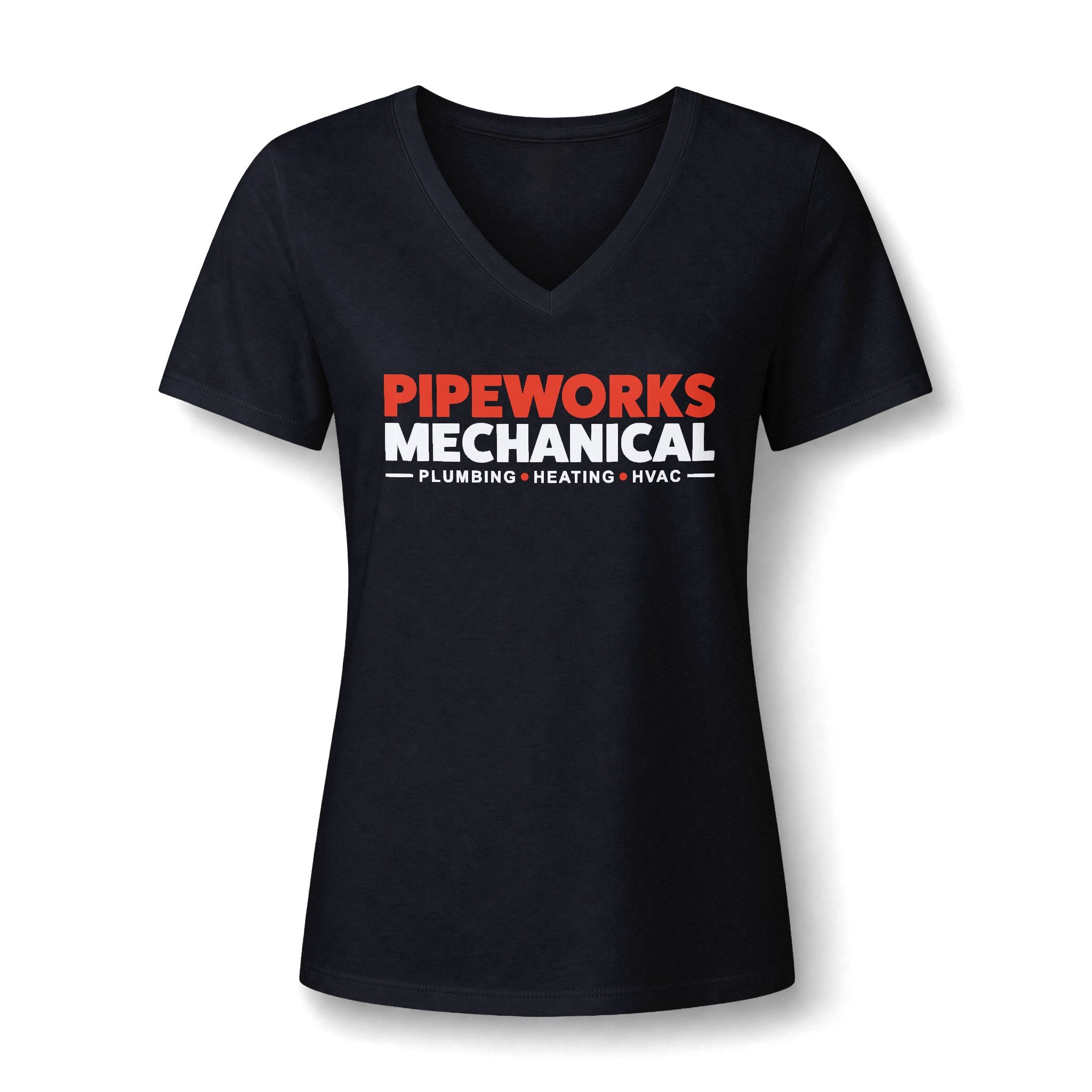Pipeworks Mechanical Women's V-Neck Tee – Bella + Canvas