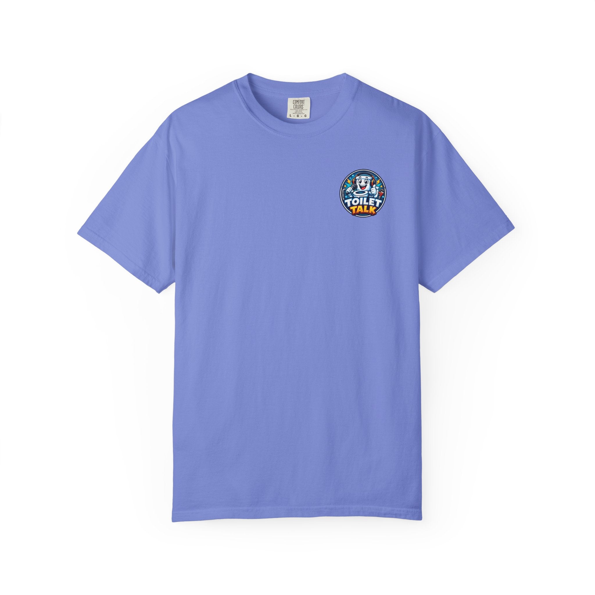 Toilet Talk Official Premium Logo Tee - Comfort Colors 1717