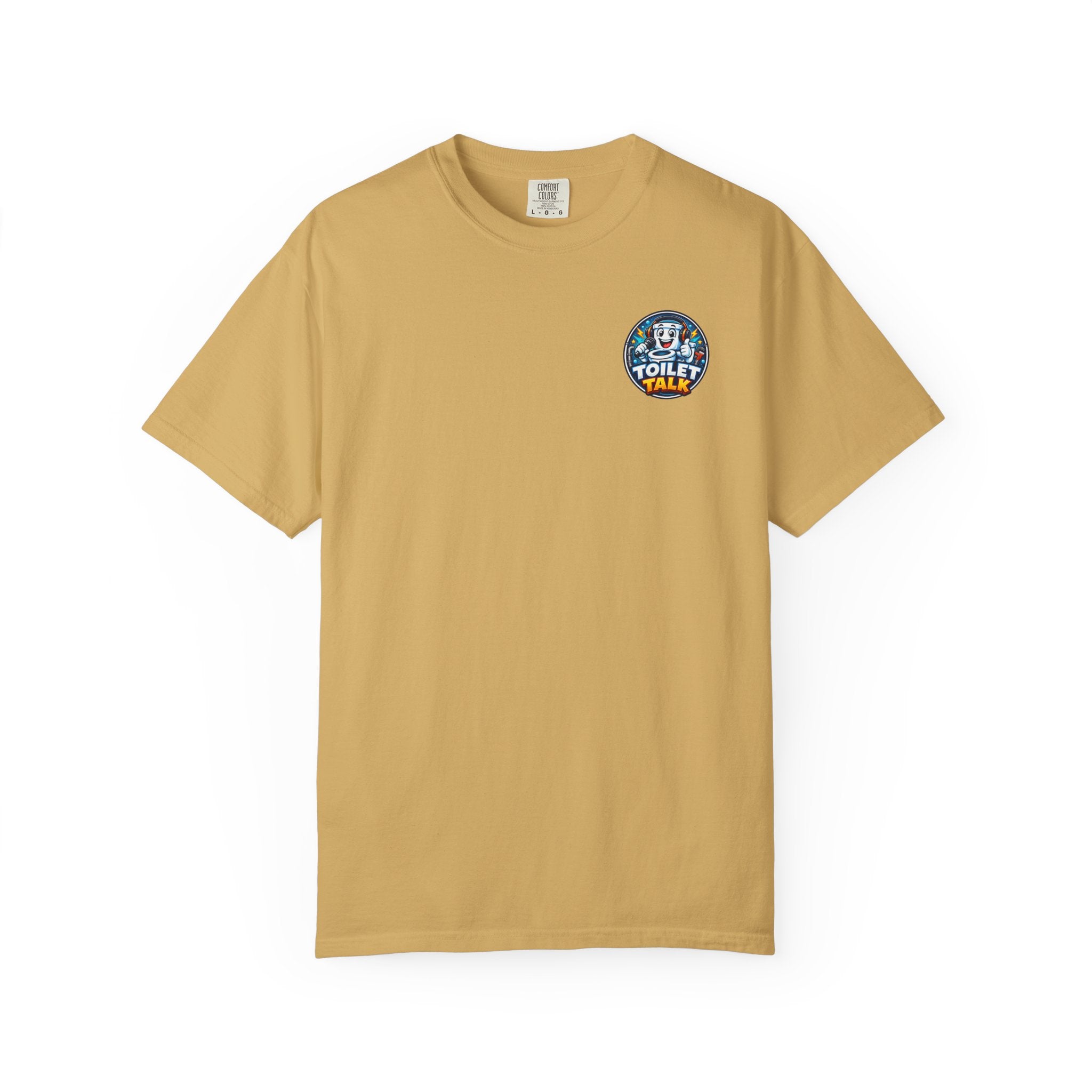 Toilet Talk Official Premium Logo Tee - Comfort Colors 1717