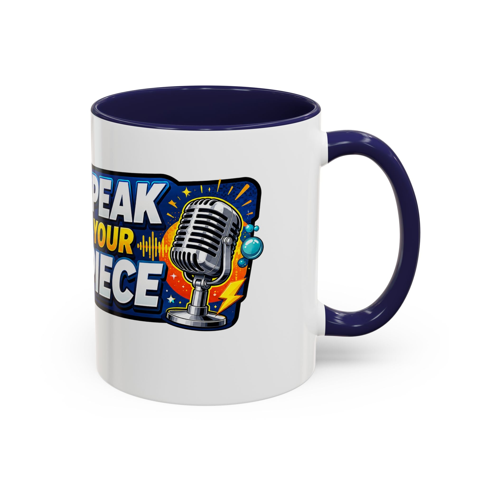 Toilet Talk — Speak Your Piece Coffee Mug