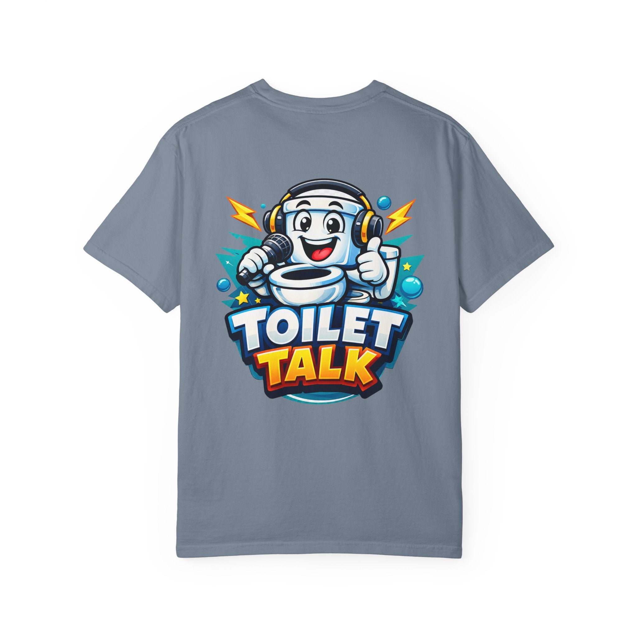 Toilet Talk Official Premium Logo Tee - Comfort Colors 1717