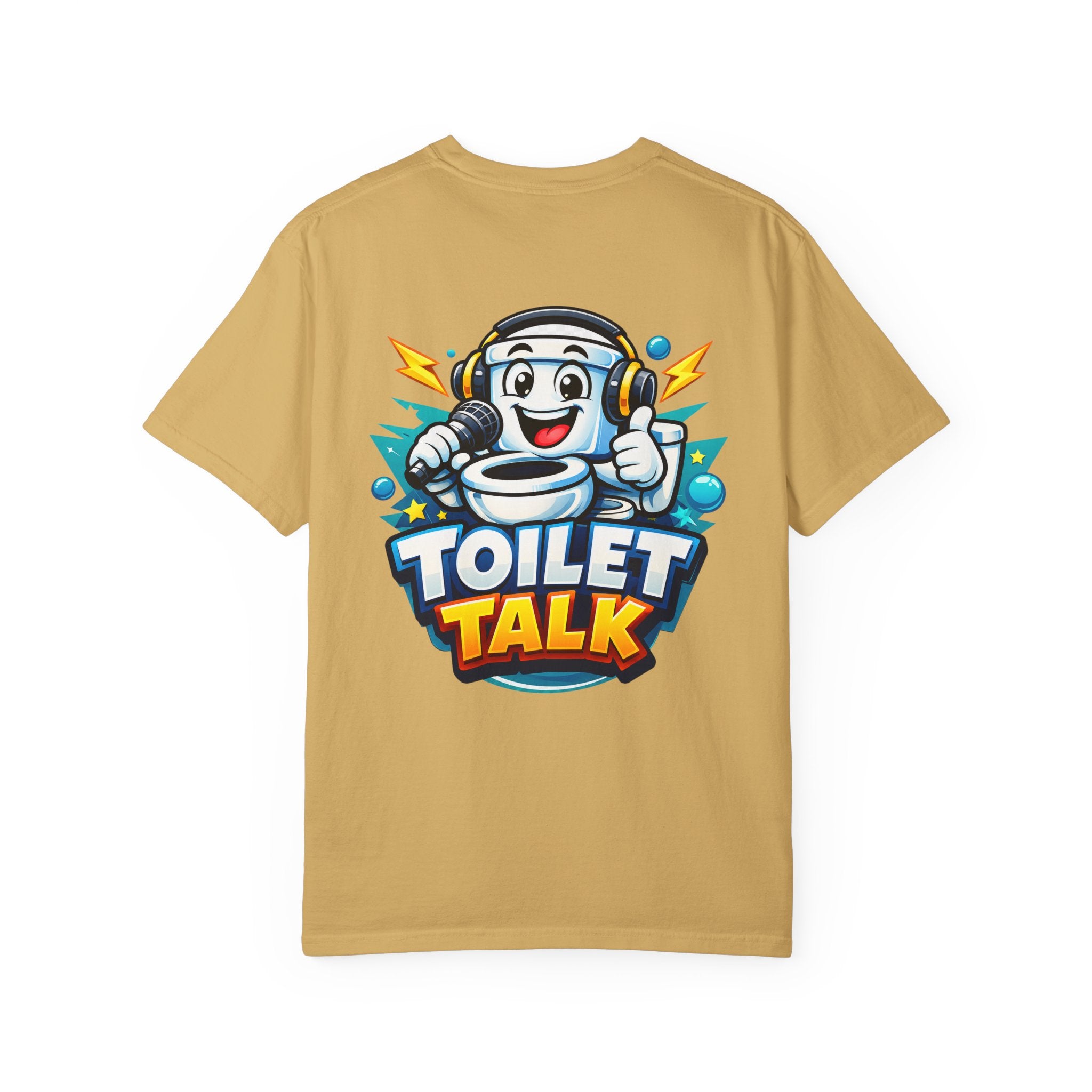Toilet Talk Official Premium Logo Tee - Comfort Colors 1717
