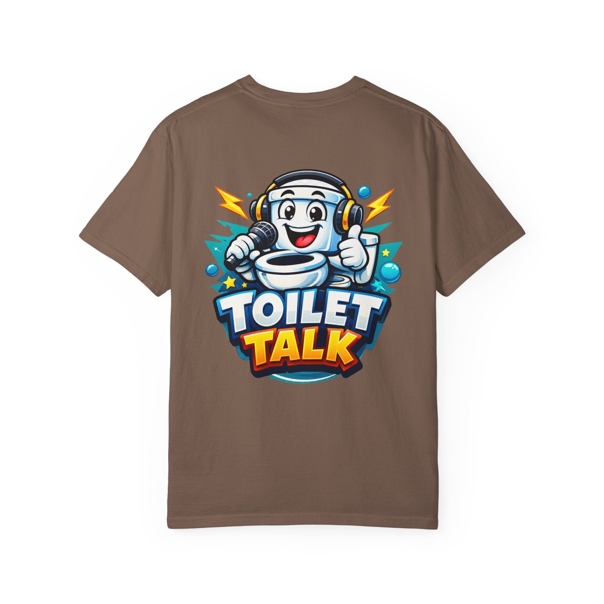 Toilet Talk Official Premium Logo Tee - Comfort Colors 1717