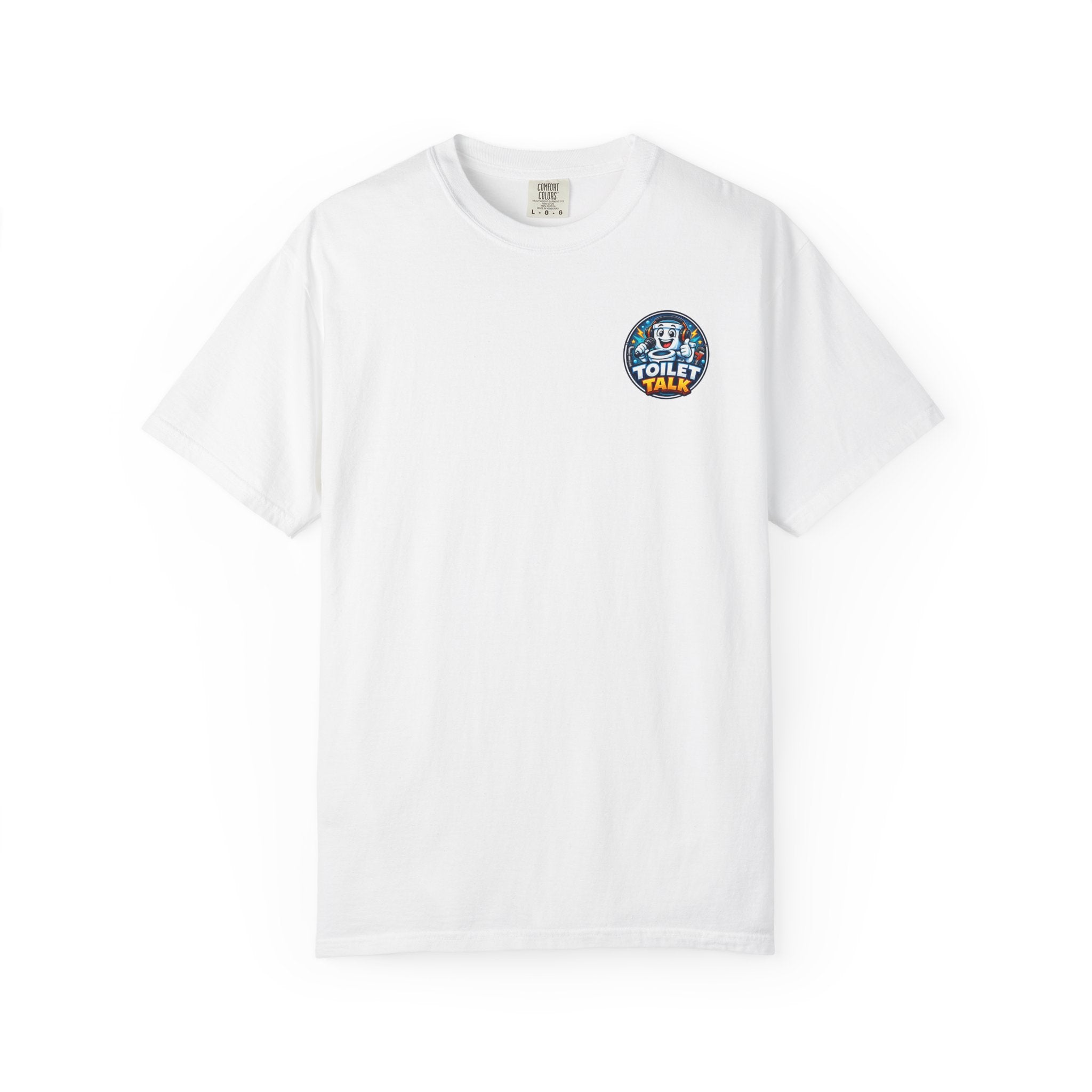 Toilet Talk Official Premium Logo Tee - Comfort Colors 1717