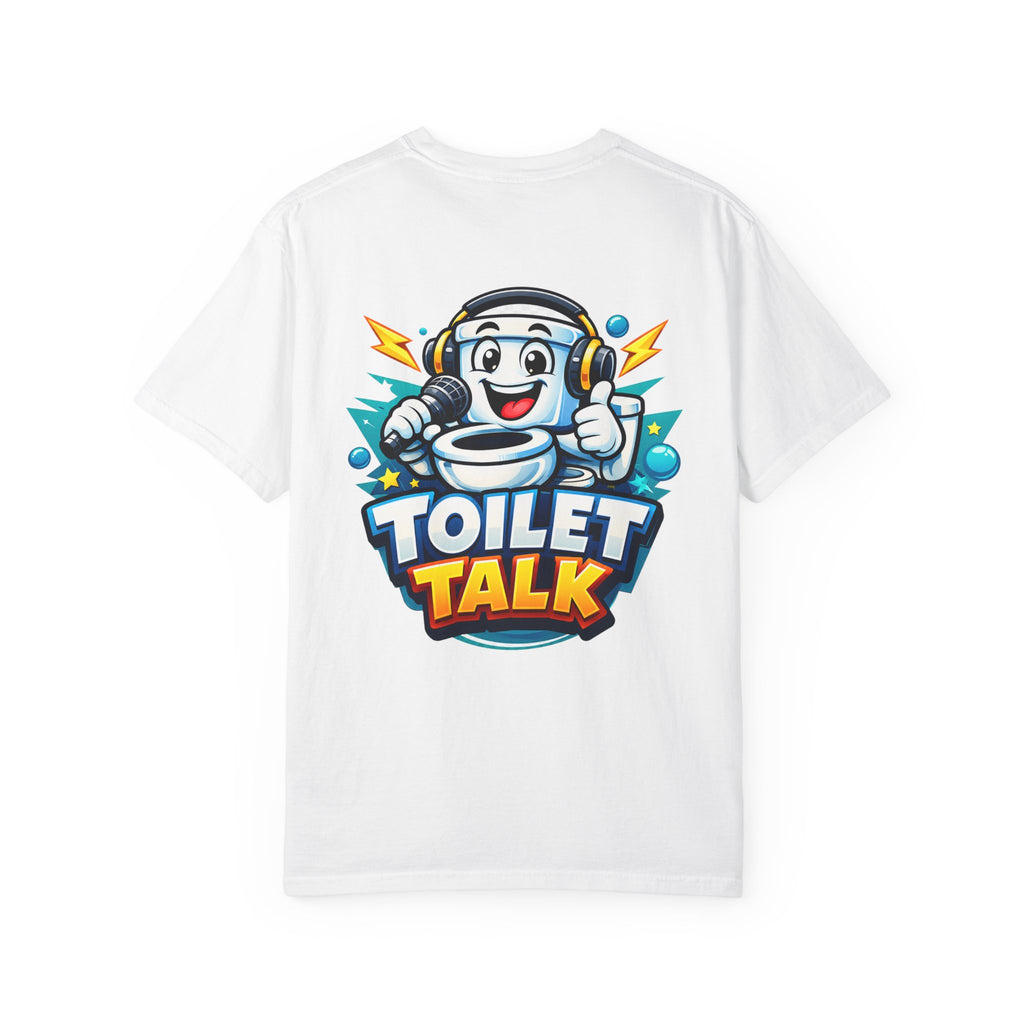 Toilet Talk Official Premium Logo Tee - Comfort Colors 1717
