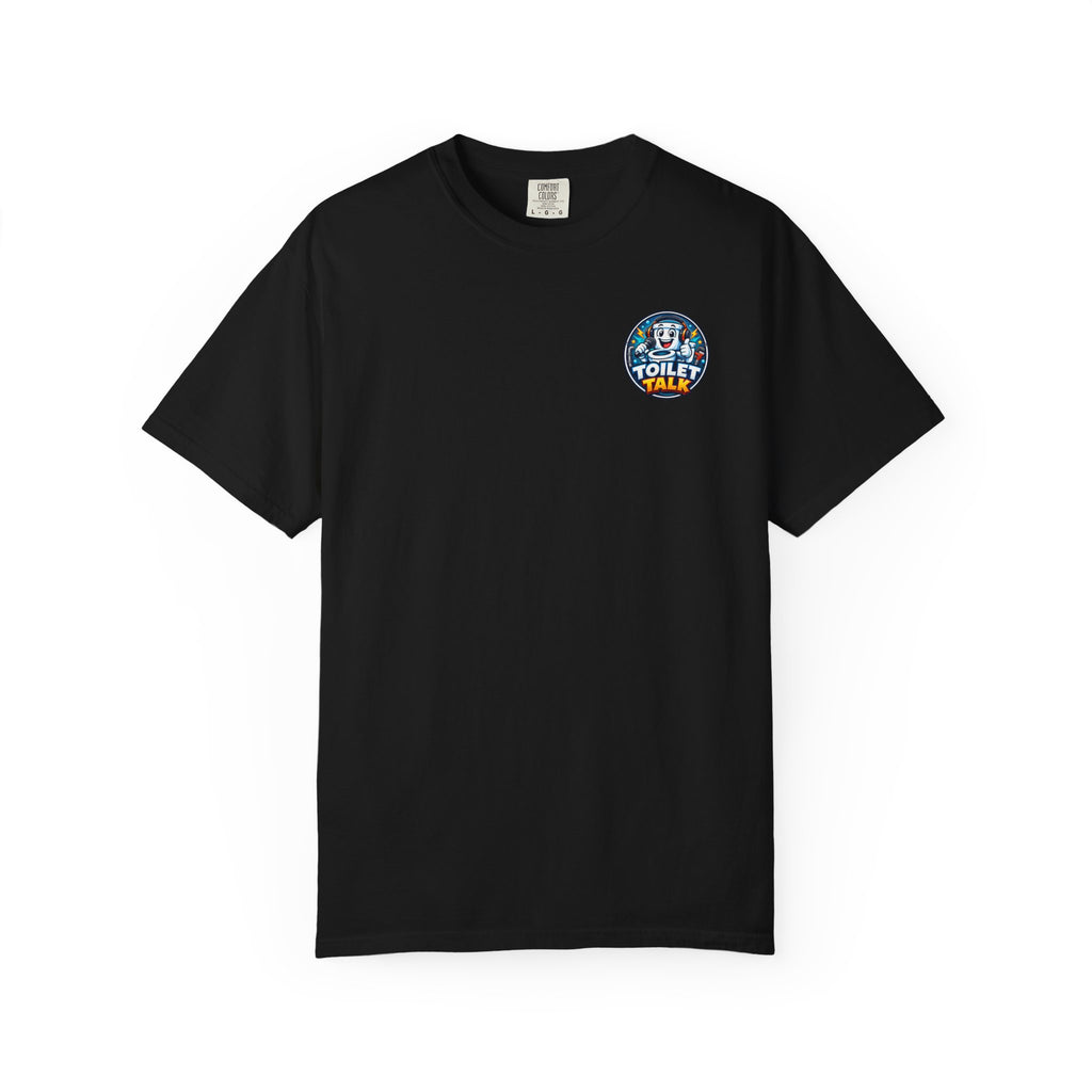 Toilet Talk Official Premium Logo Tee - Comfort Colors 1717
