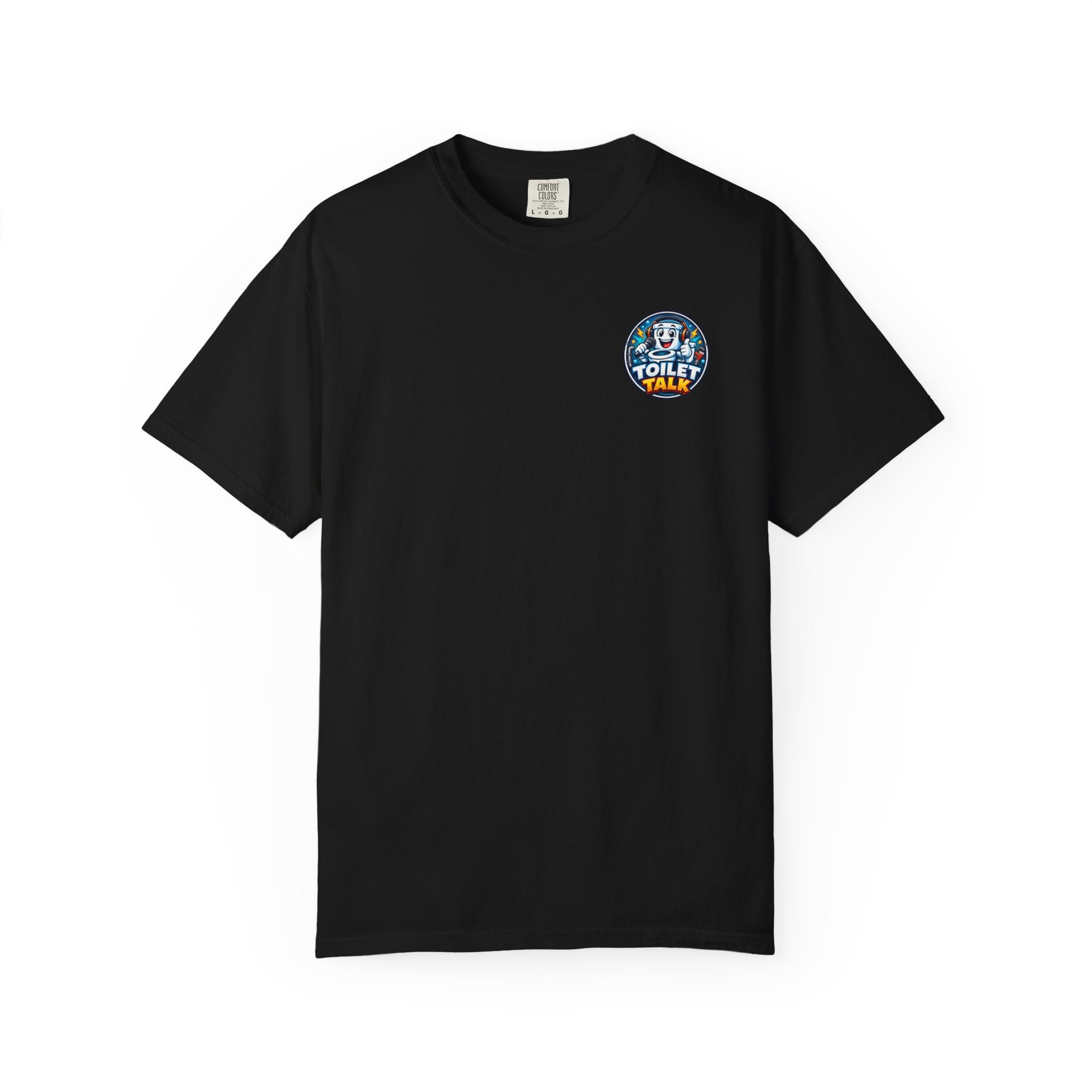 Toilet Talk Official Premium Logo Tee - Comfort Colors 1717