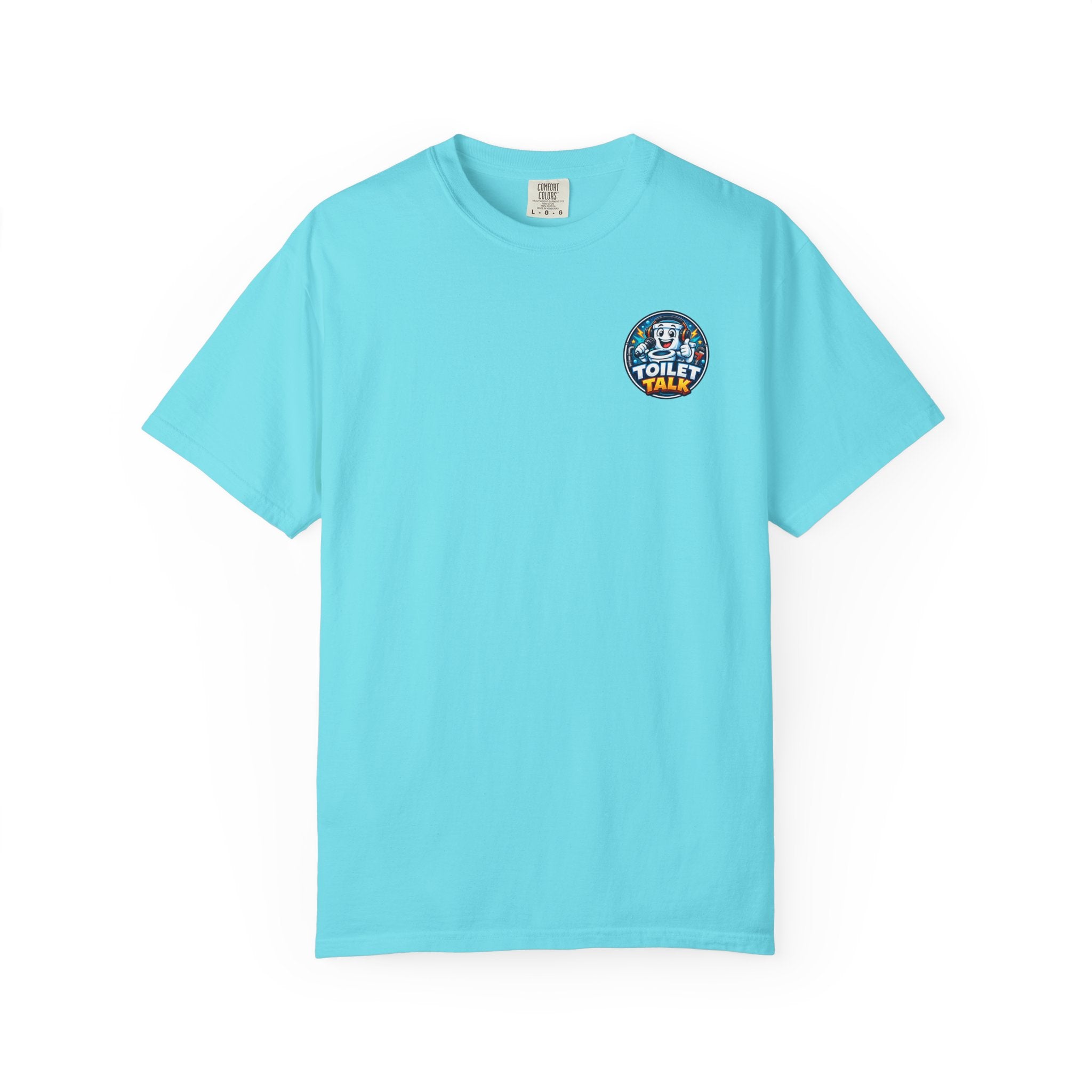 Toilet Talk Official Premium Logo Tee - Comfort Colors 1717