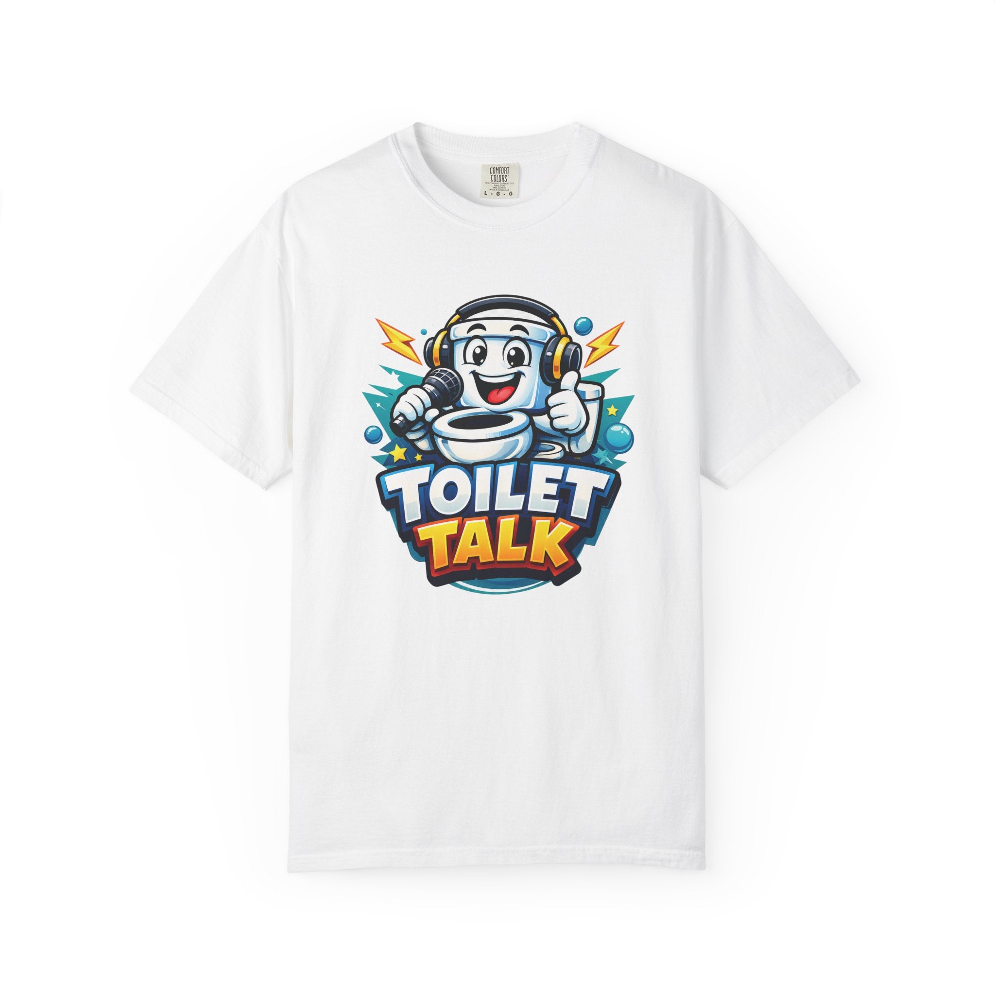 Toilet Talk Podcast T-Shirt – Comfort Colors 1717