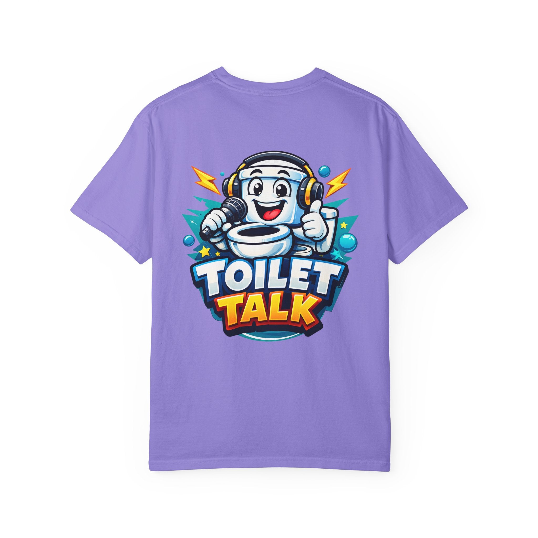 Toilet Talk Official Premium Logo Tee - Comfort Colors 1717