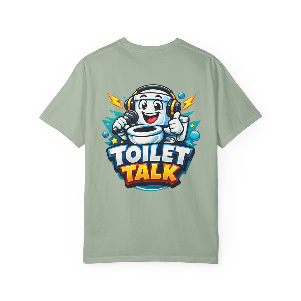 Toilet Talk Official Premium Logo Tee - Comfort Colors 1717