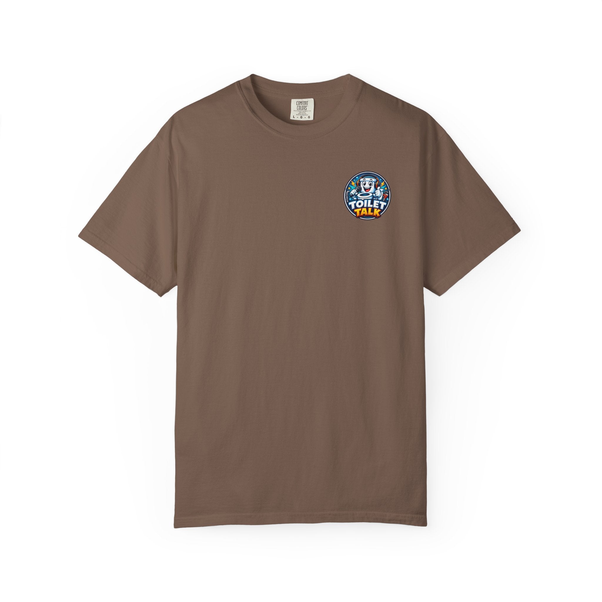 Toilet Talk Official Premium Logo Tee - Comfort Colors 1717