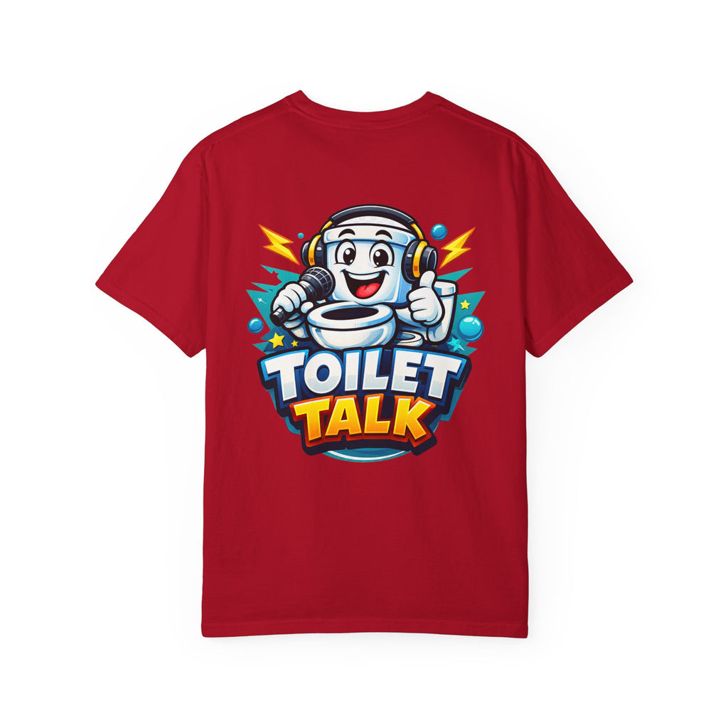Toilet Talk Official Premium Logo Tee - Comfort Colors 1717