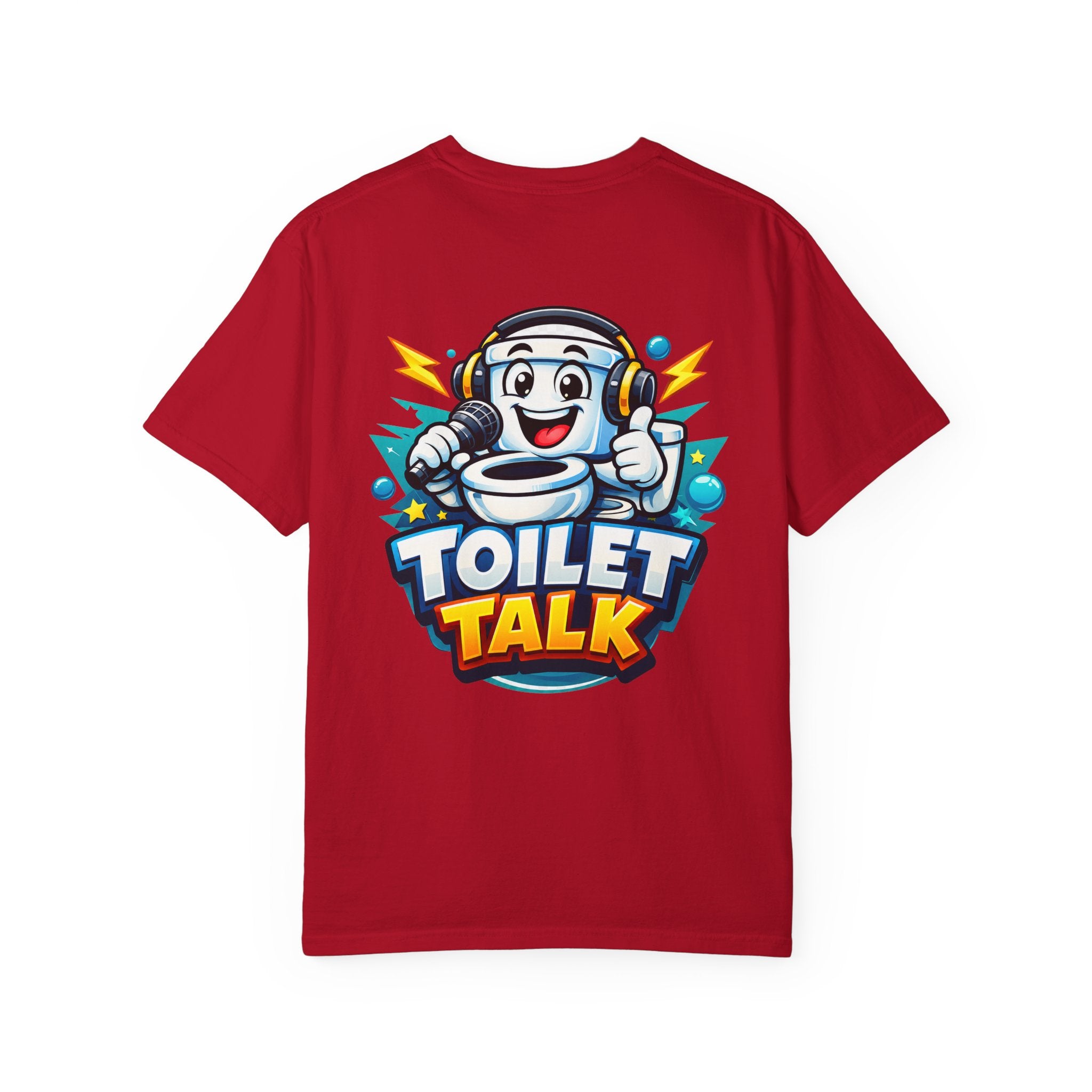 Toilet Talk Official Premium Logo Tee - Comfort Colors 1717