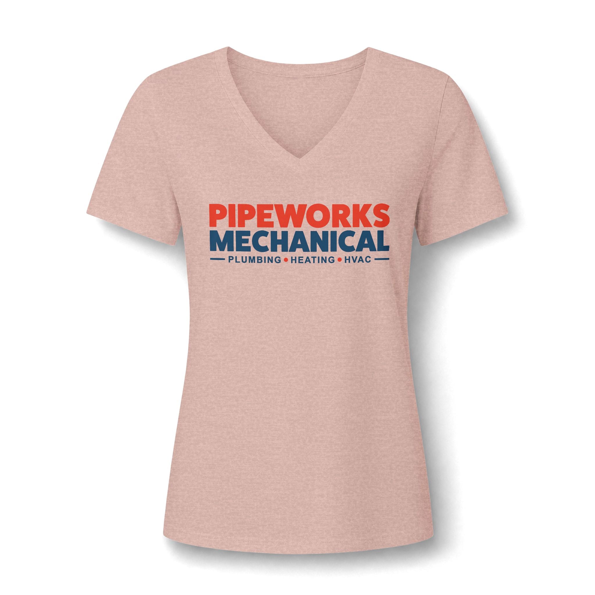 Pipeworks Mechanical Women's V-Neck Tee – Bella + Canvas
