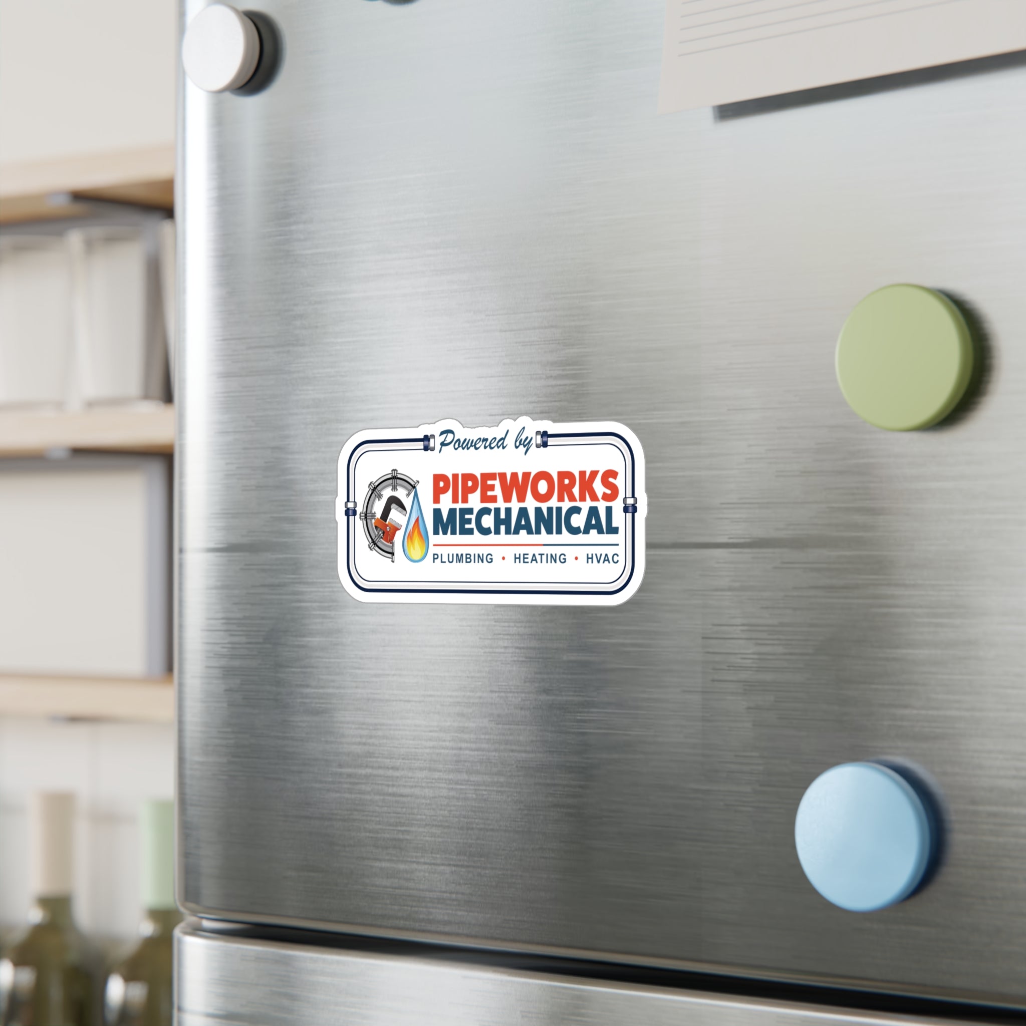 Pipeworks Mechanical Kiss-Cut Vinyl Decal