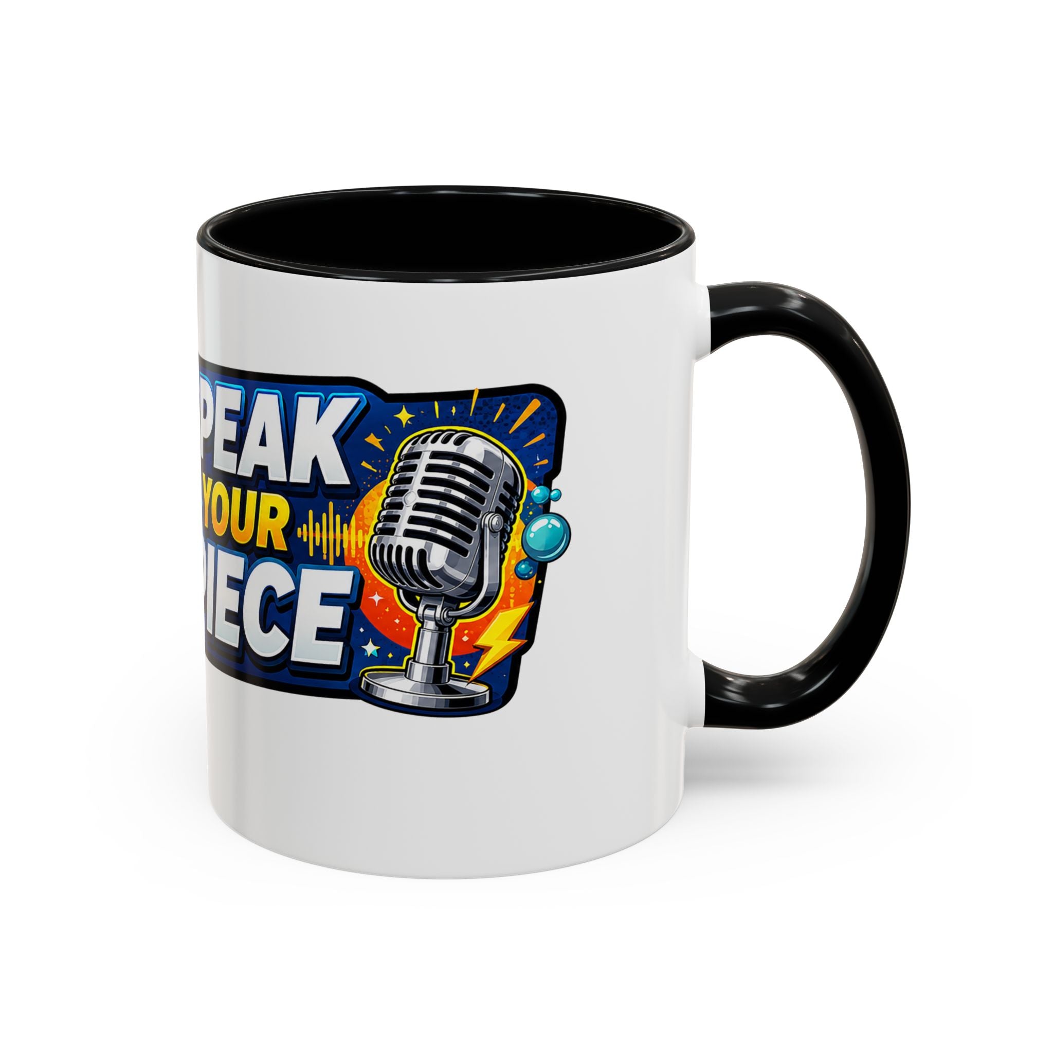 Toilet Talk — Speak Your Piece Coffee Mug