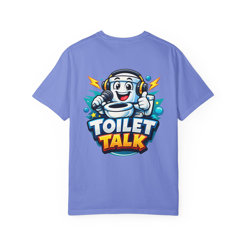 Toilet Talk Official Premium Logo Tee - Comfort Colors 1717