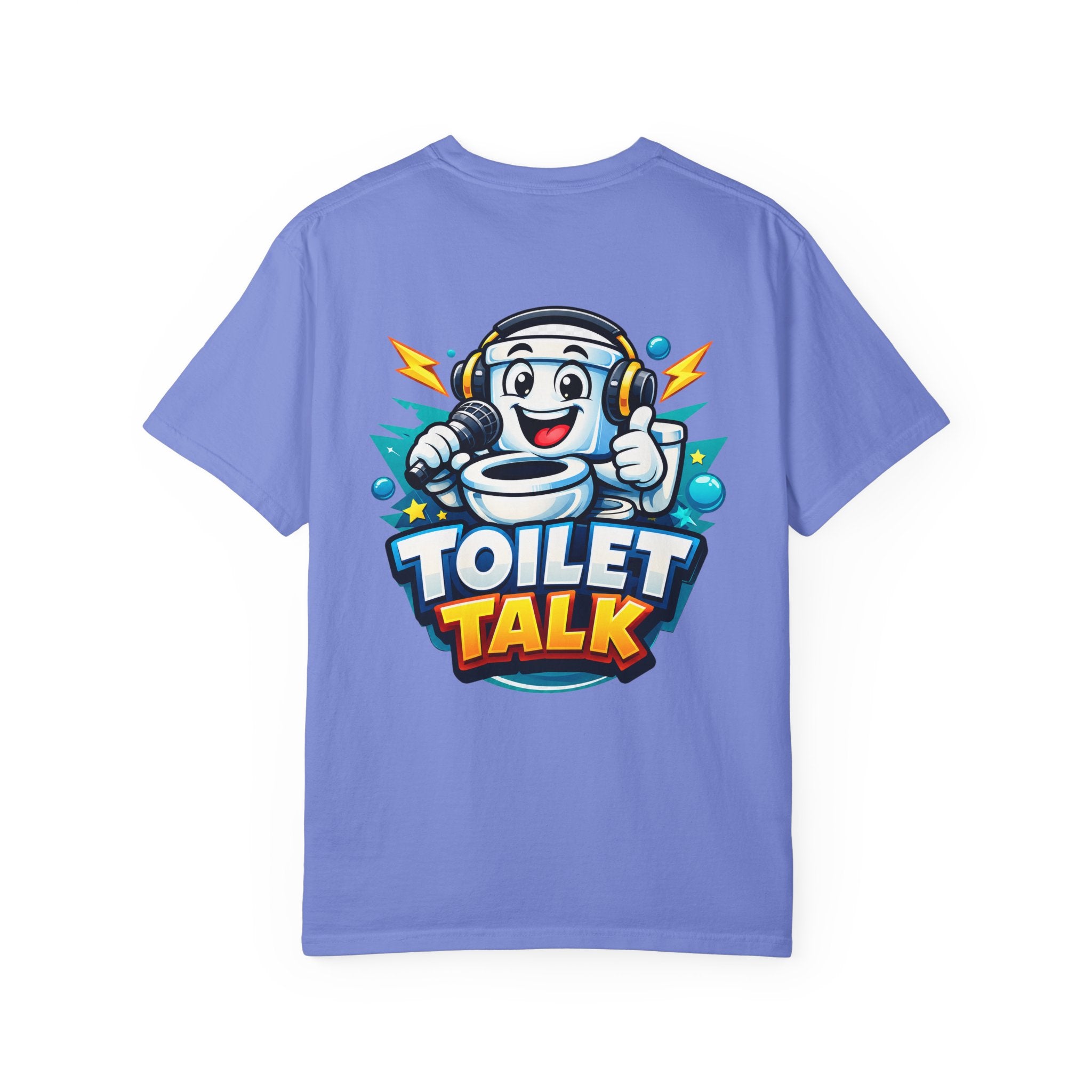 Toilet Talk Official Premium Logo Tee - Comfort Colors 1717