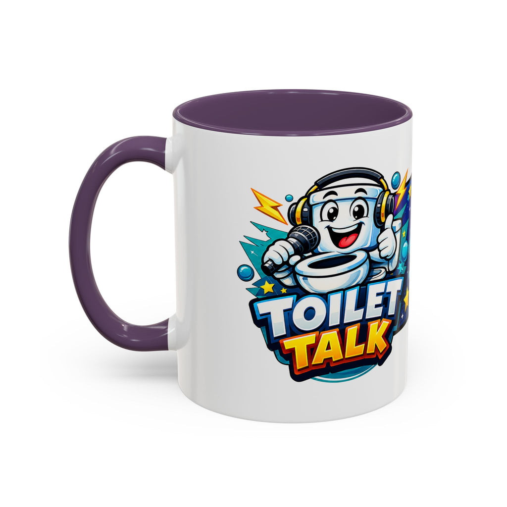 Toilet Talk — Speak Your Piece Coffee Mug