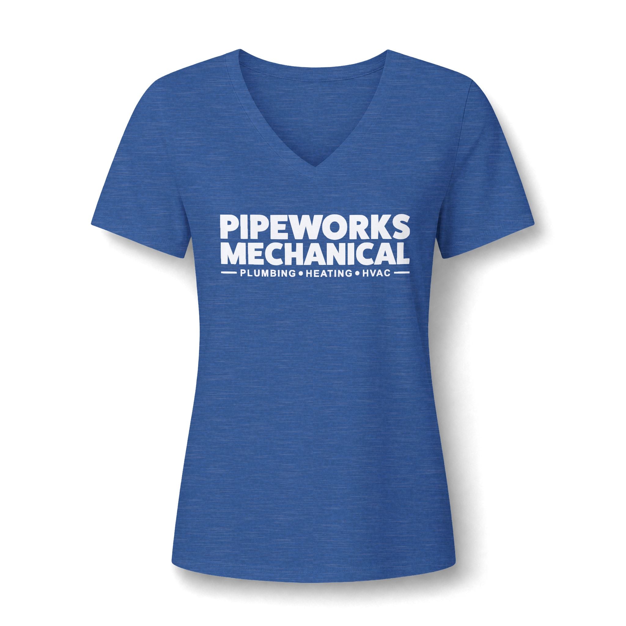 Pipeworks Mechanical Women's V-Neck Tee – Bella + Canvas
