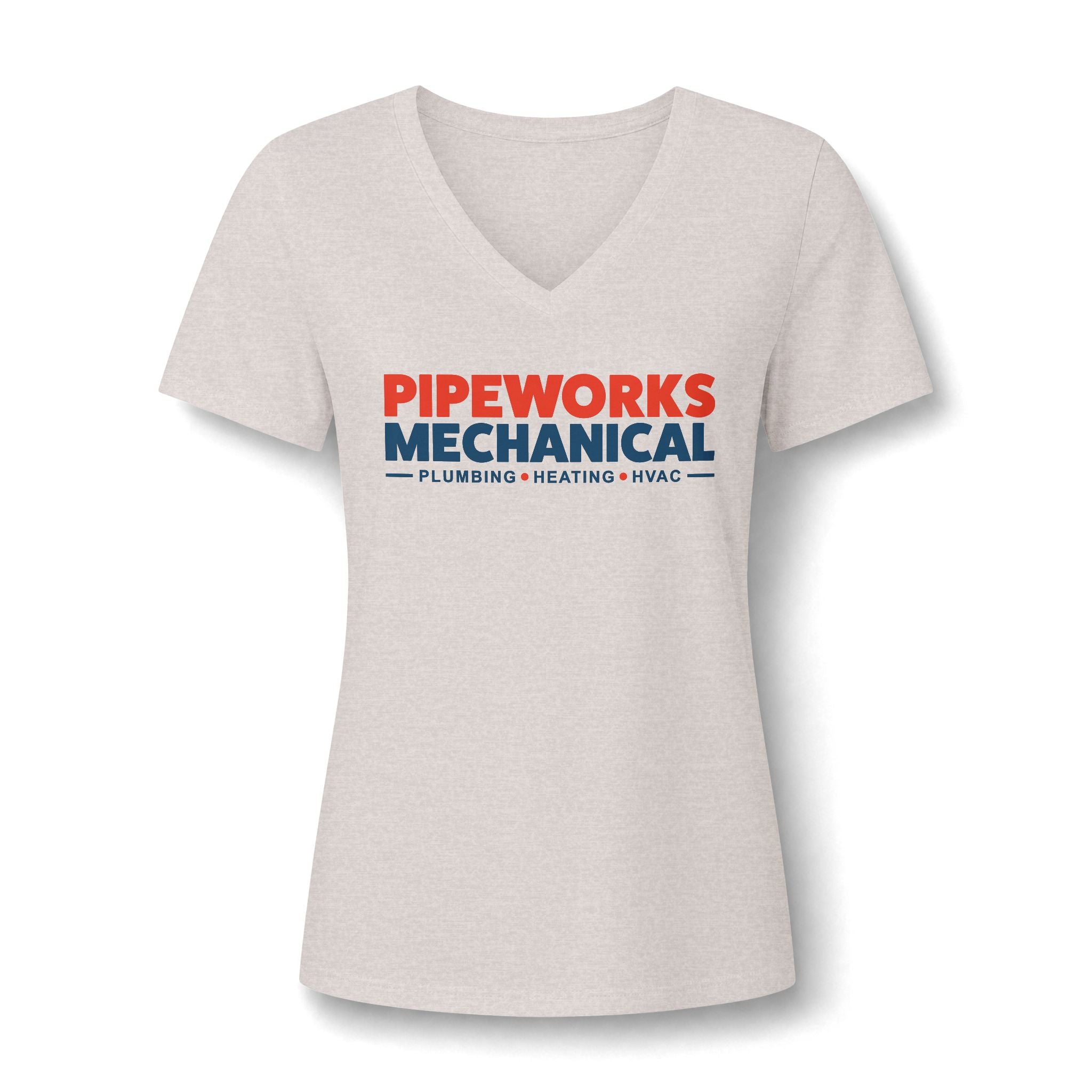 Pipeworks Mechanical Women's V-Neck Tee – Bella + Canvas