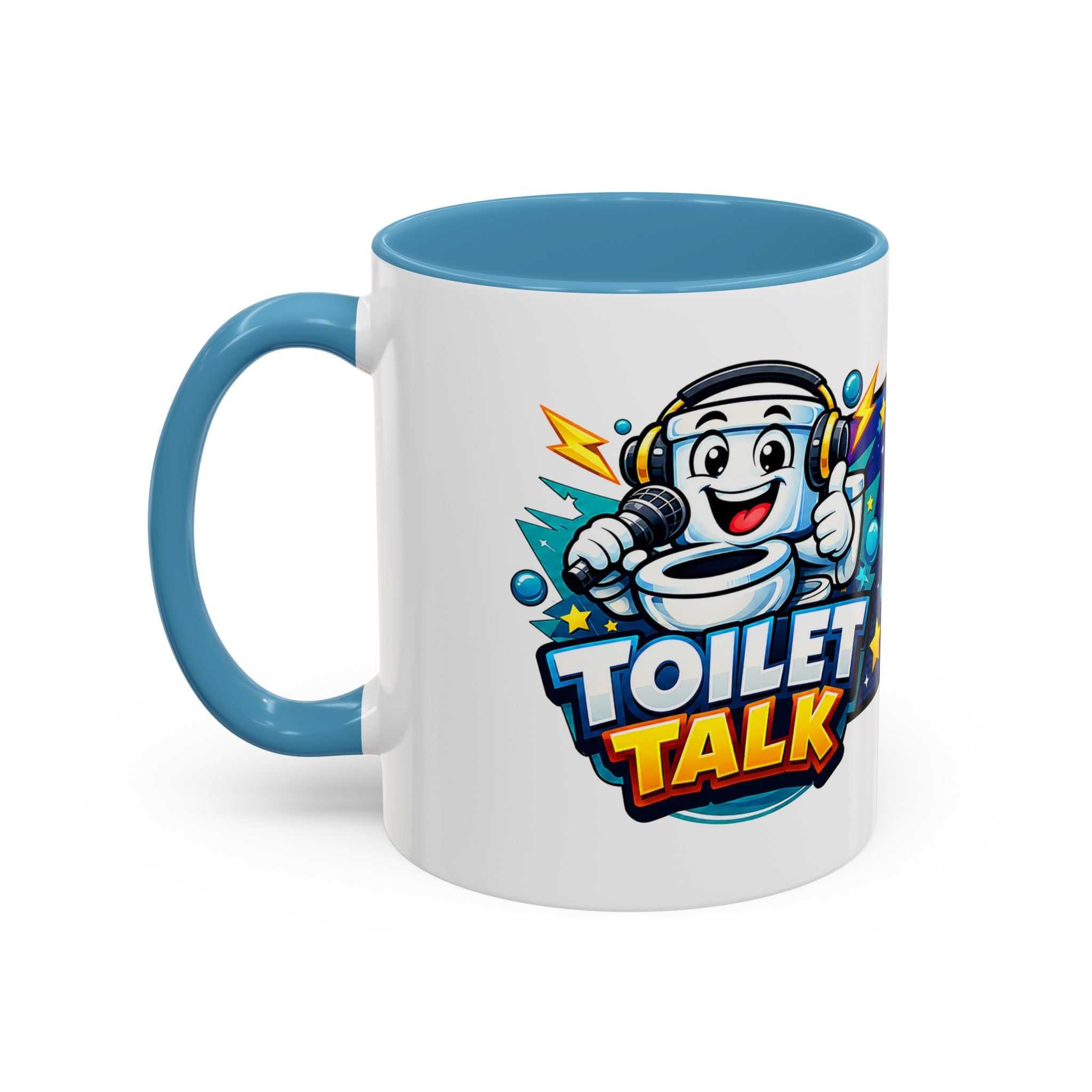Toilet Talk — Speak Your Piece Coffee Mug