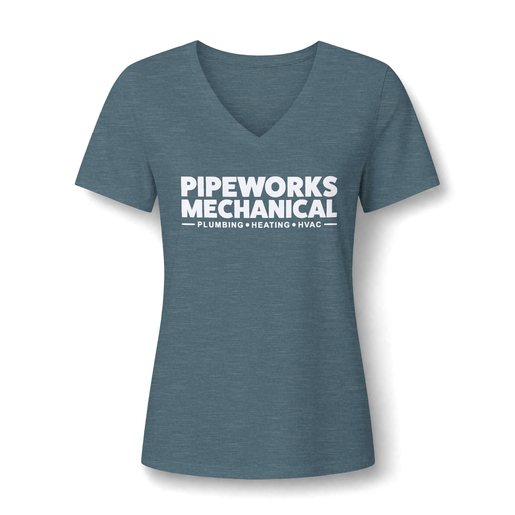 Pipeworks Mechanical Women's V-Neck Tee – Bella + Canvas