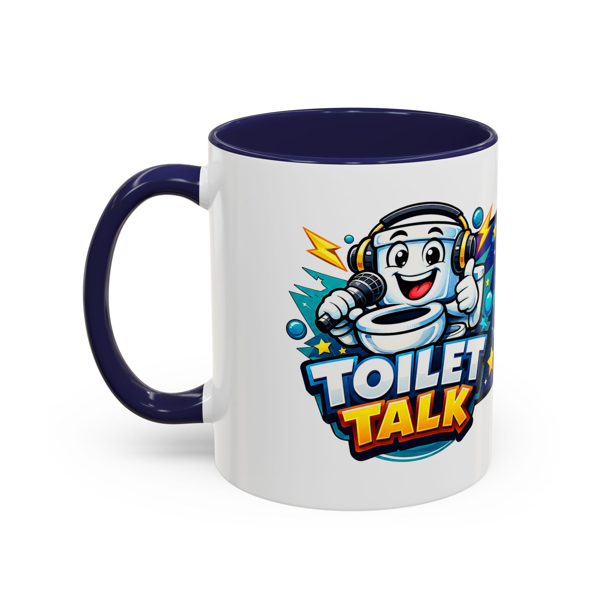 Toilet Talk — Speak Your Piece Coffee Mug