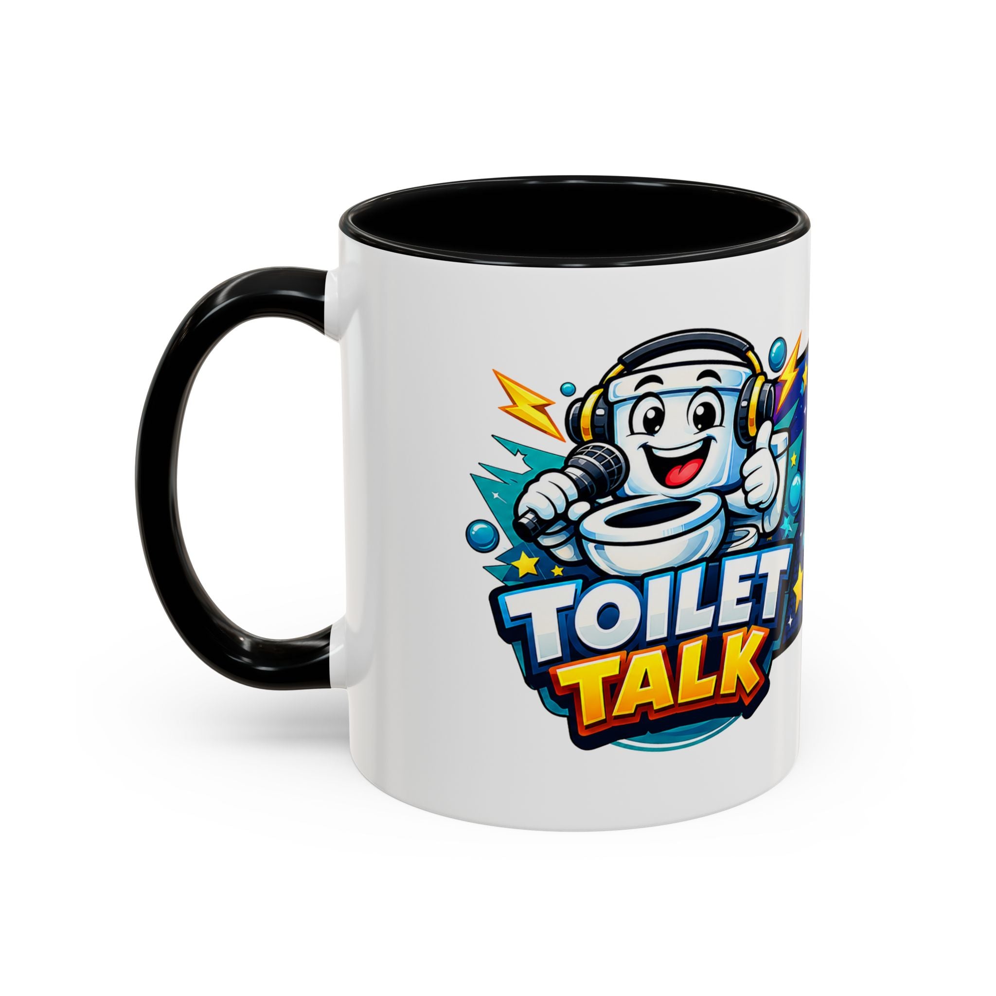 Toilet Talk — Speak Your Piece Coffee Mug
