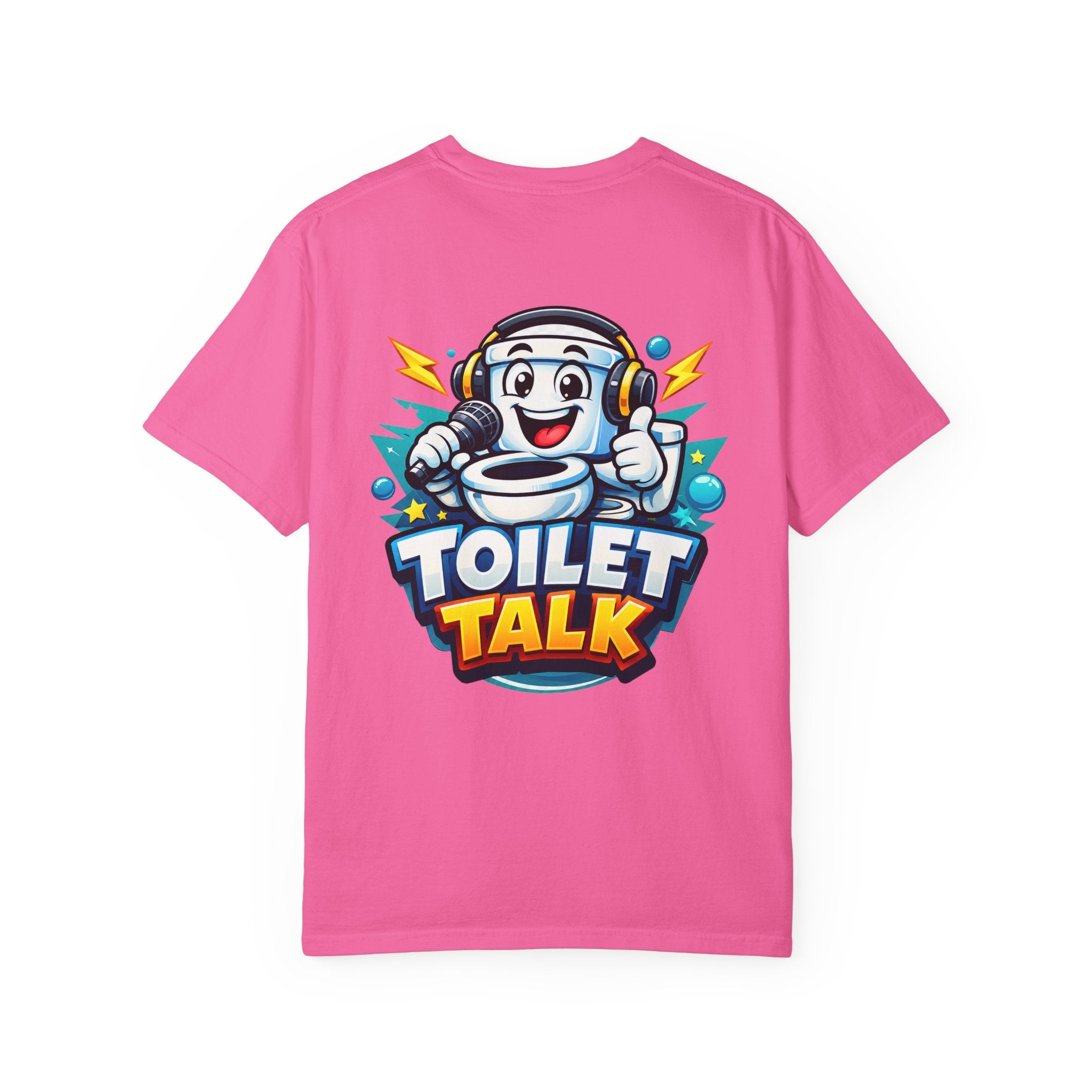 Toilet Talk Official Premium Logo Tee - Comfort Colors 1717