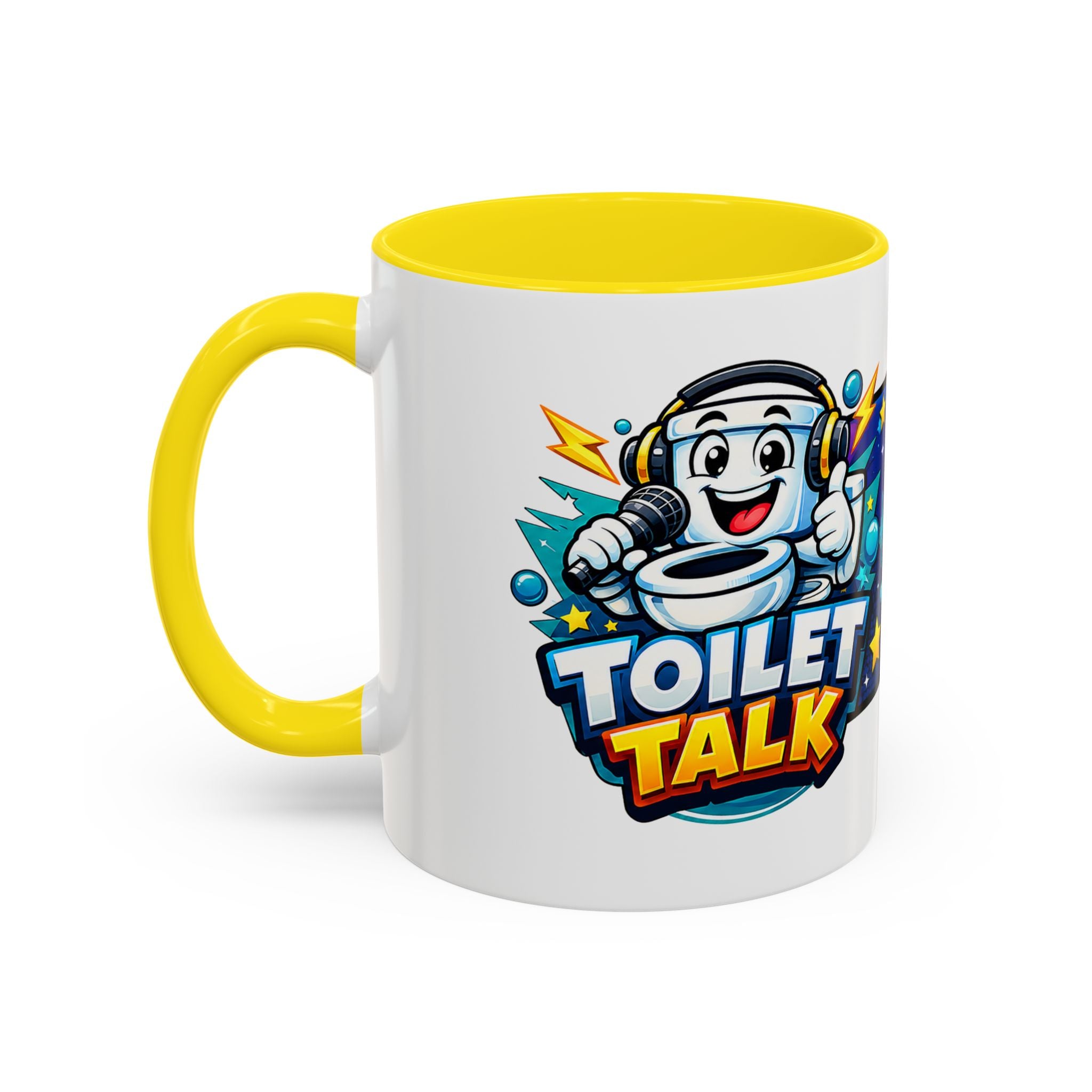 Toilet Talk — Speak Your Piece Coffee Mug
