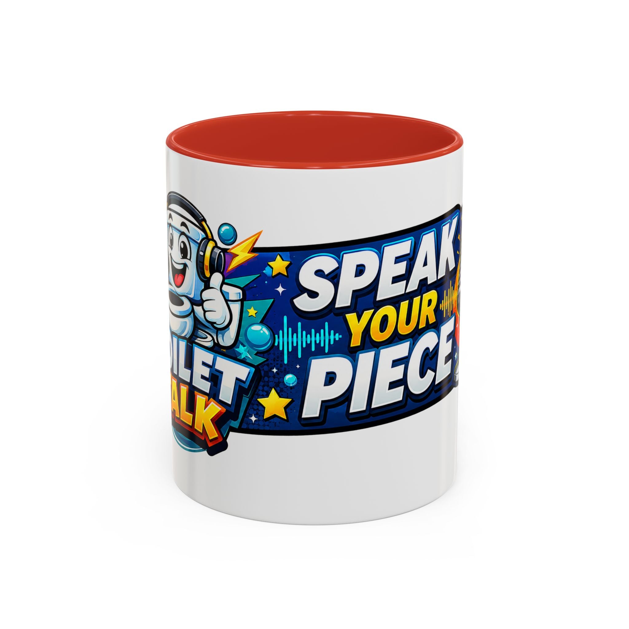 Toilet Talk — Speak Your Piece Coffee Mug