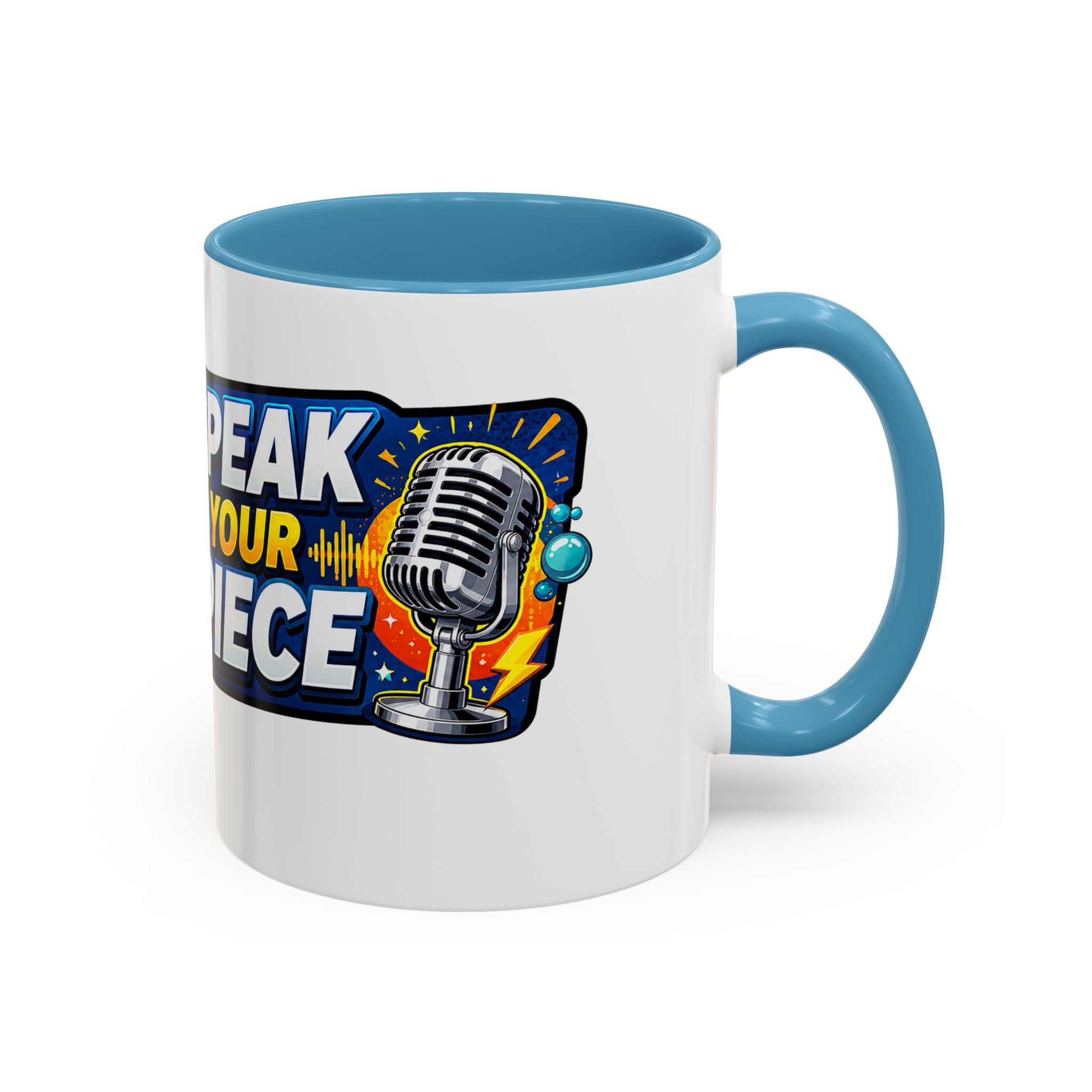 Toilet Talk — Speak Your Piece Coffee Mug