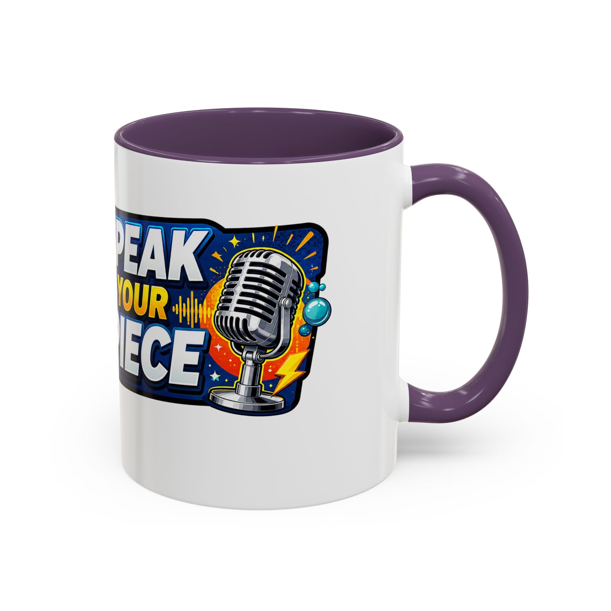 Toilet Talk — Speak Your Piece Coffee Mug