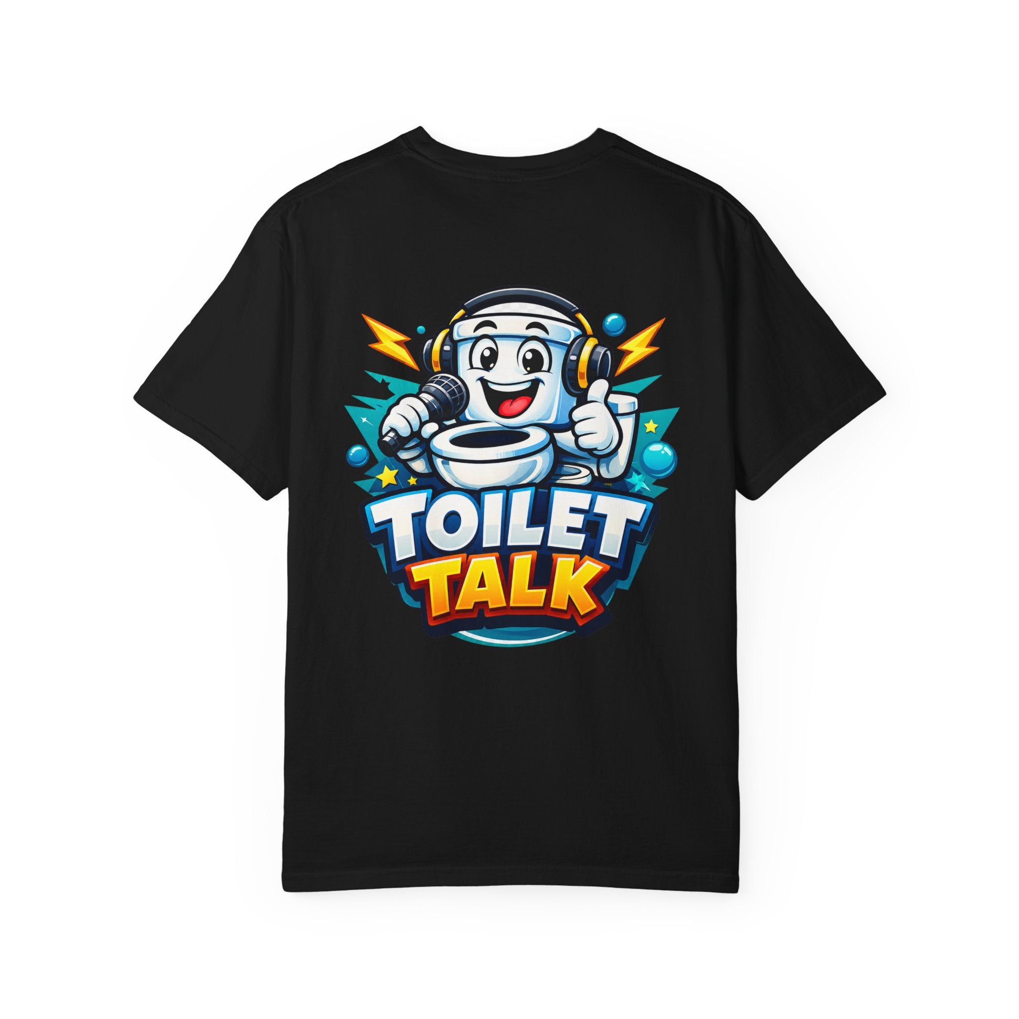Toilet Talk Official Premium Logo Tee - Comfort Colors 1717