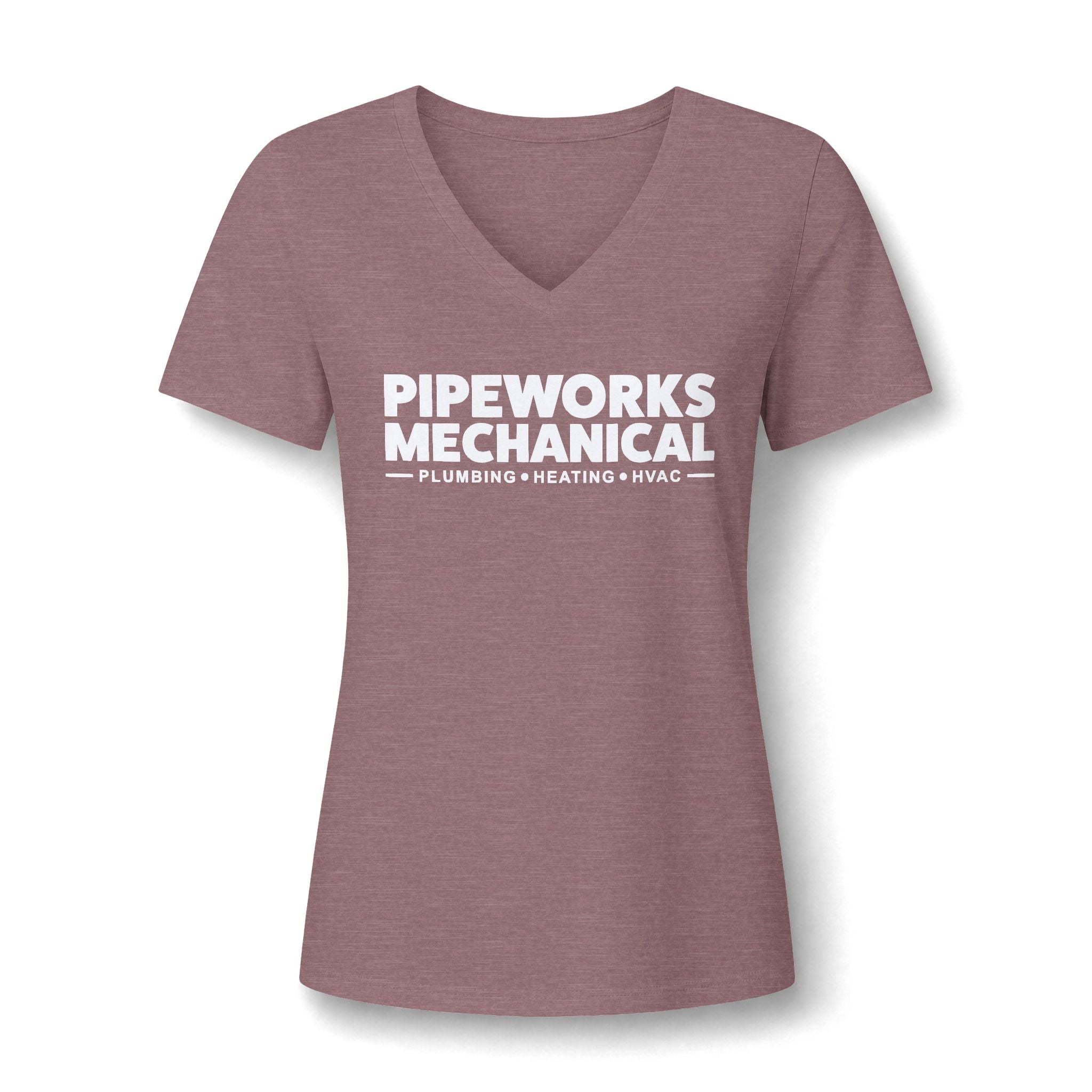 Pipeworks Mechanical Women's V-Neck Tee – Bella + Canvas