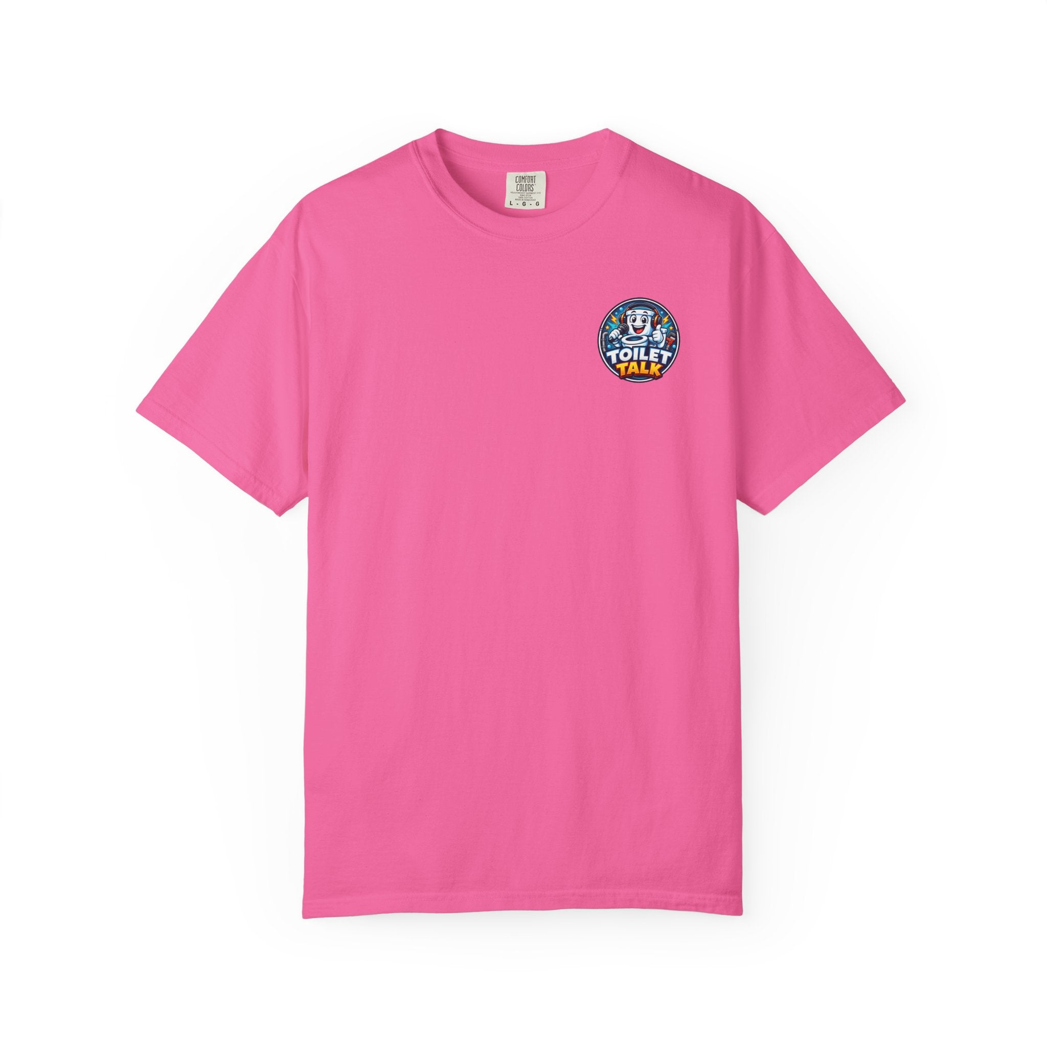 Toilet Talk Official Premium Logo Tee - Comfort Colors 1717