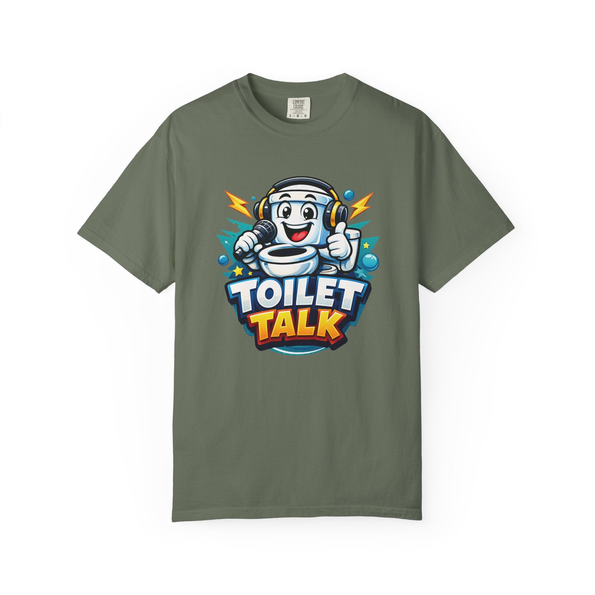 Toilet Talk Podcast T-Shirt – Comfort Colors 1717