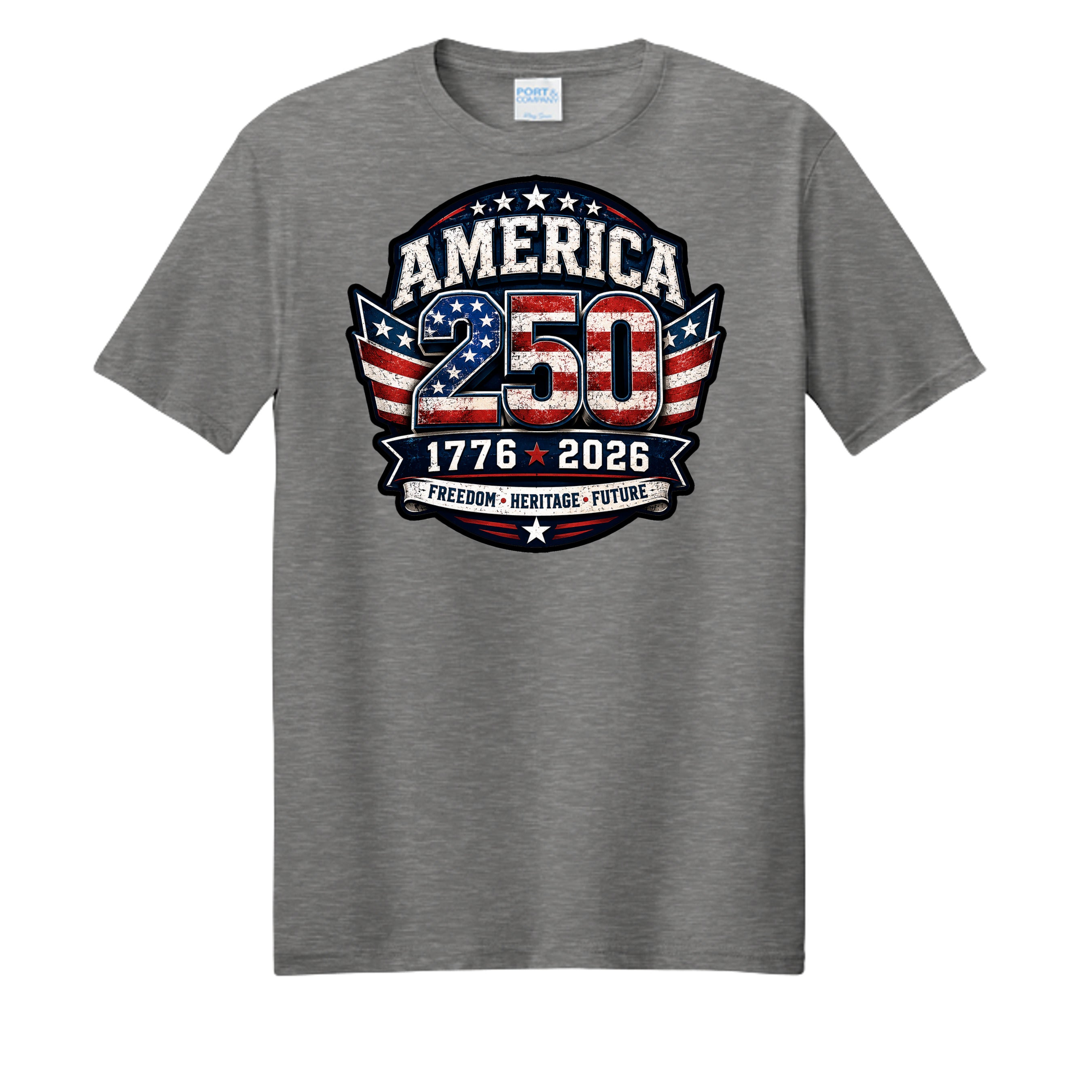 Graphite Heather - PC455 - FRONT