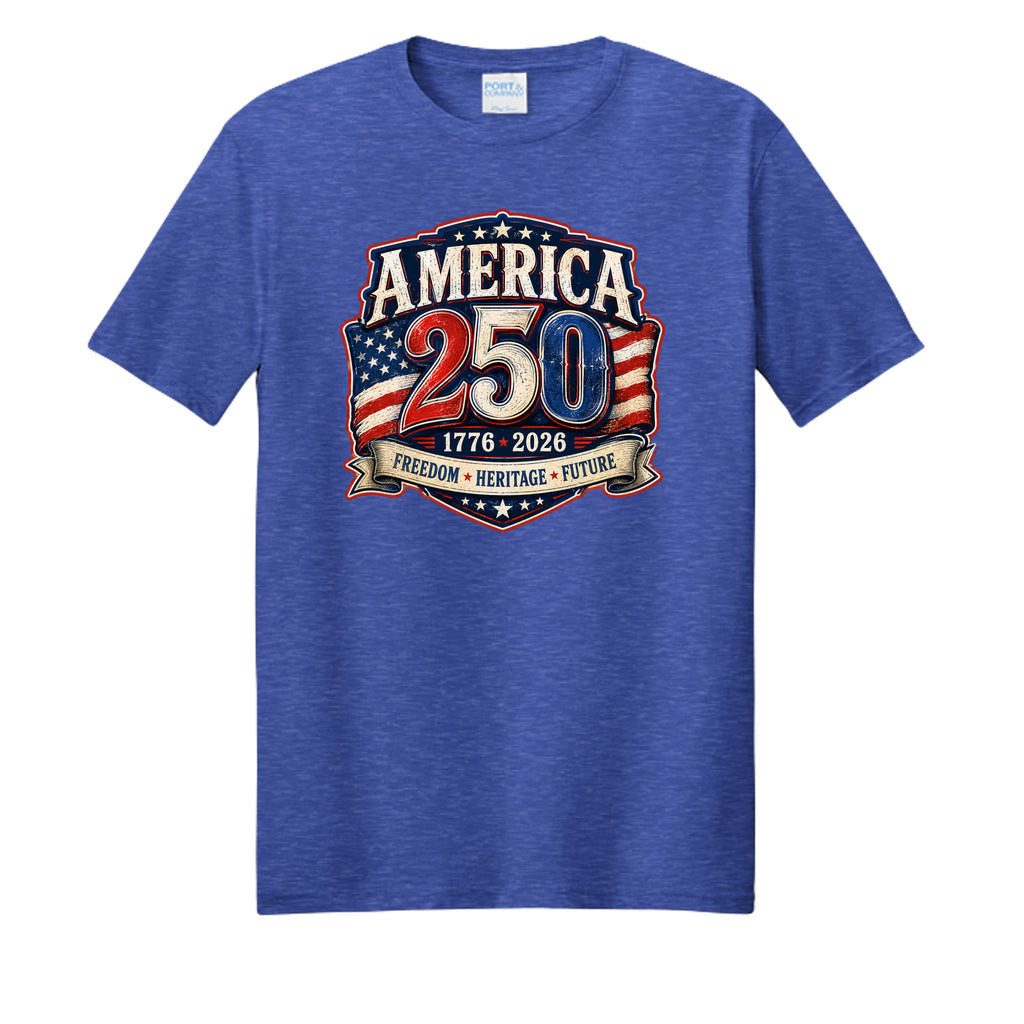 True Royal Heather - PC455 - FRONT